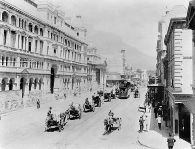 Cape Town: New Adderley Street, c.1914 by French Photographer
